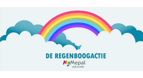 Maak de wereld mooier met een regenboog